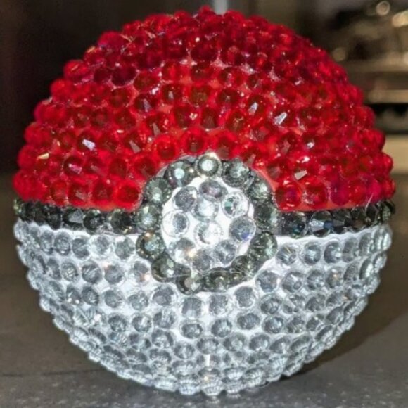 Crystallized Poke Ball Bag Charms - Picture 14 of 16